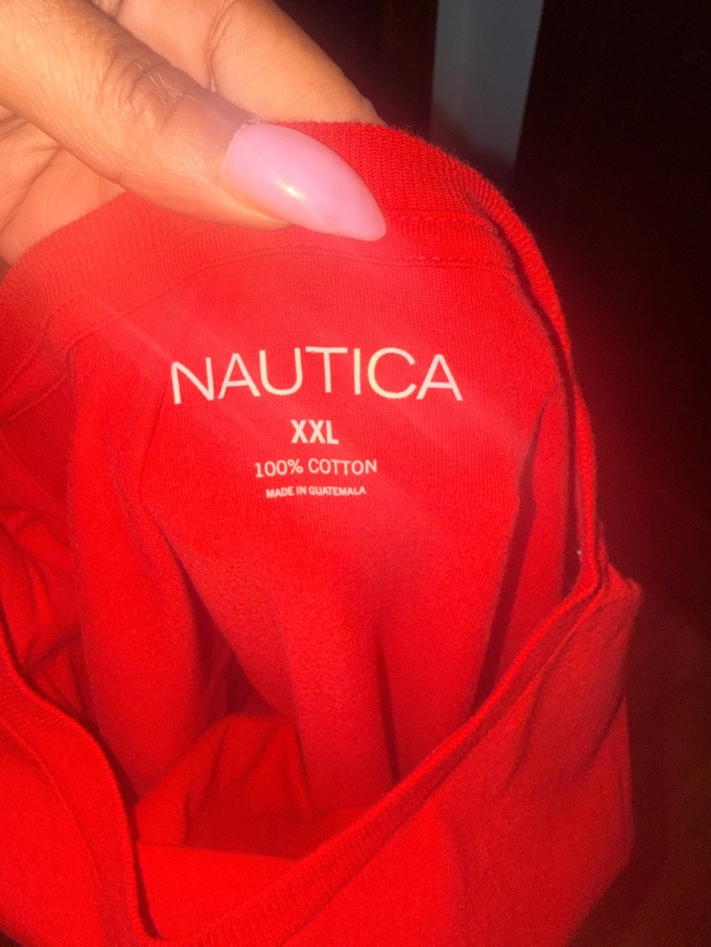Nautica Red Sailing Graphic T Shirt XXL NWT Logo Tee - Picture 7 of 9